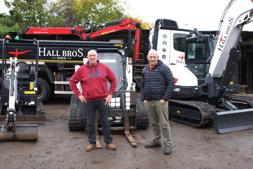 Hall Bros: Forms Project A-Team with Expanding Bobcat Fleet